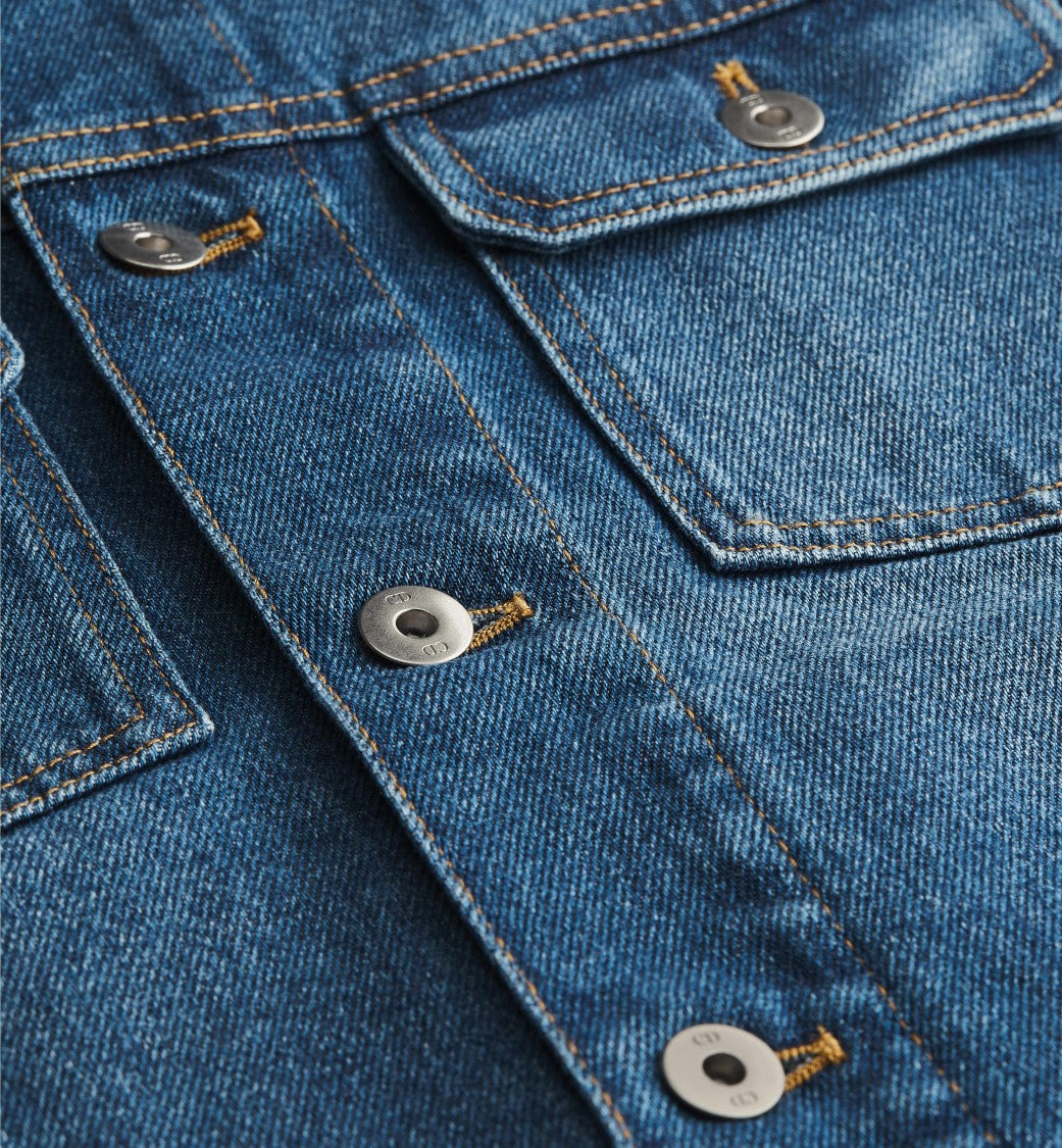 Christian Dior Medium Blue Wash Denim Jacket