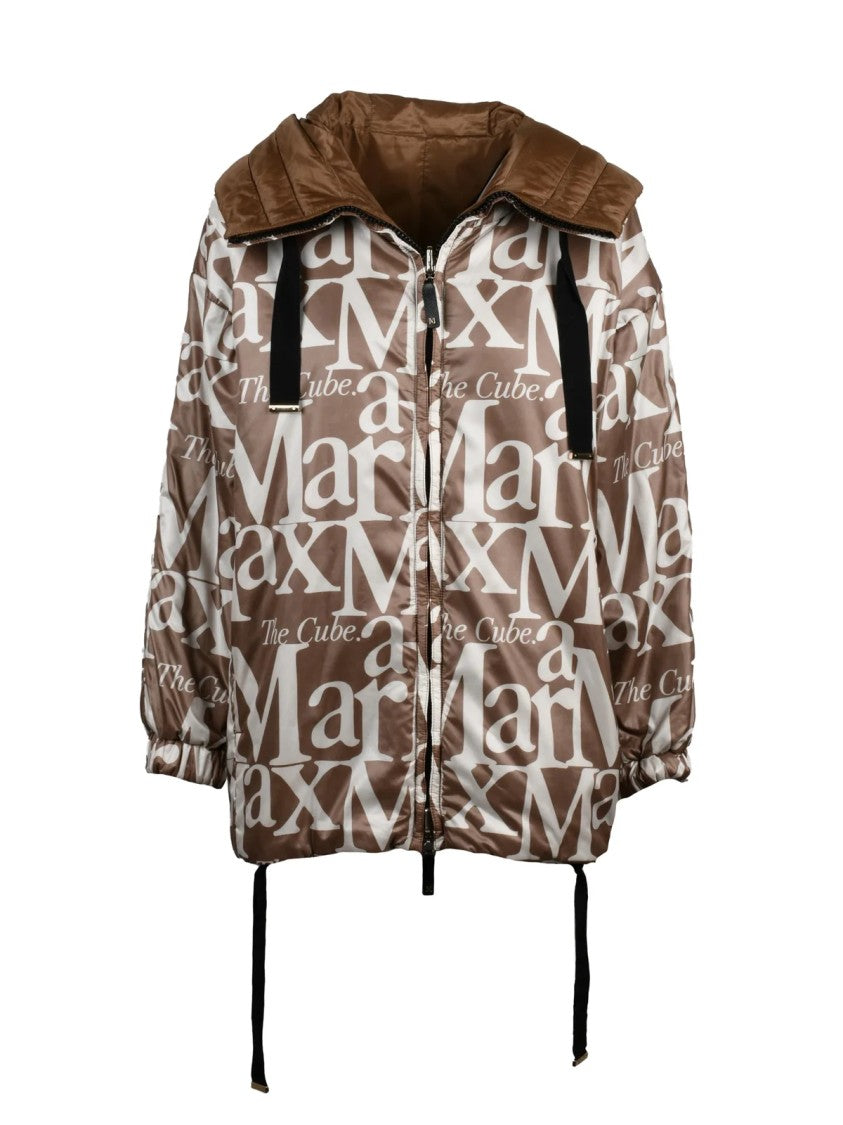 Max Mara Bronze Polyester Greenlo Down Jacket