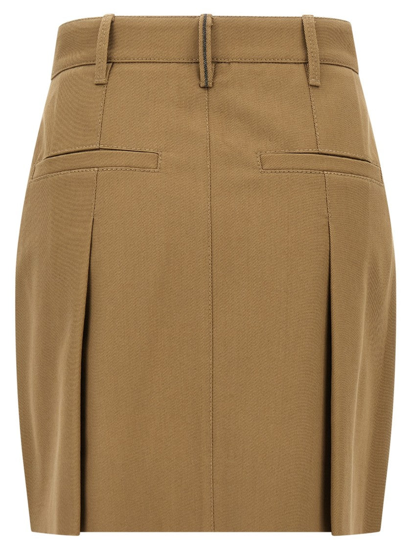 Brunello Cucinelli Pleated Skirt