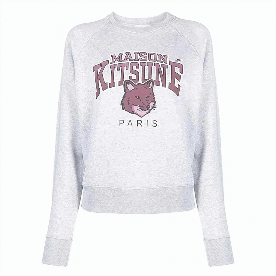 Maison Kitsuné Casual Graphic Print Sweatshirt With Fox Head Design