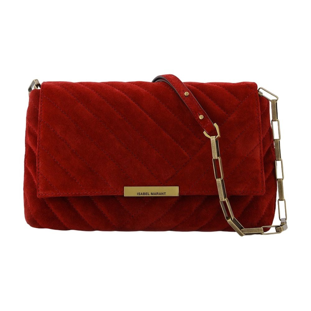 Isabel Marant Merine Bag In Red Leather