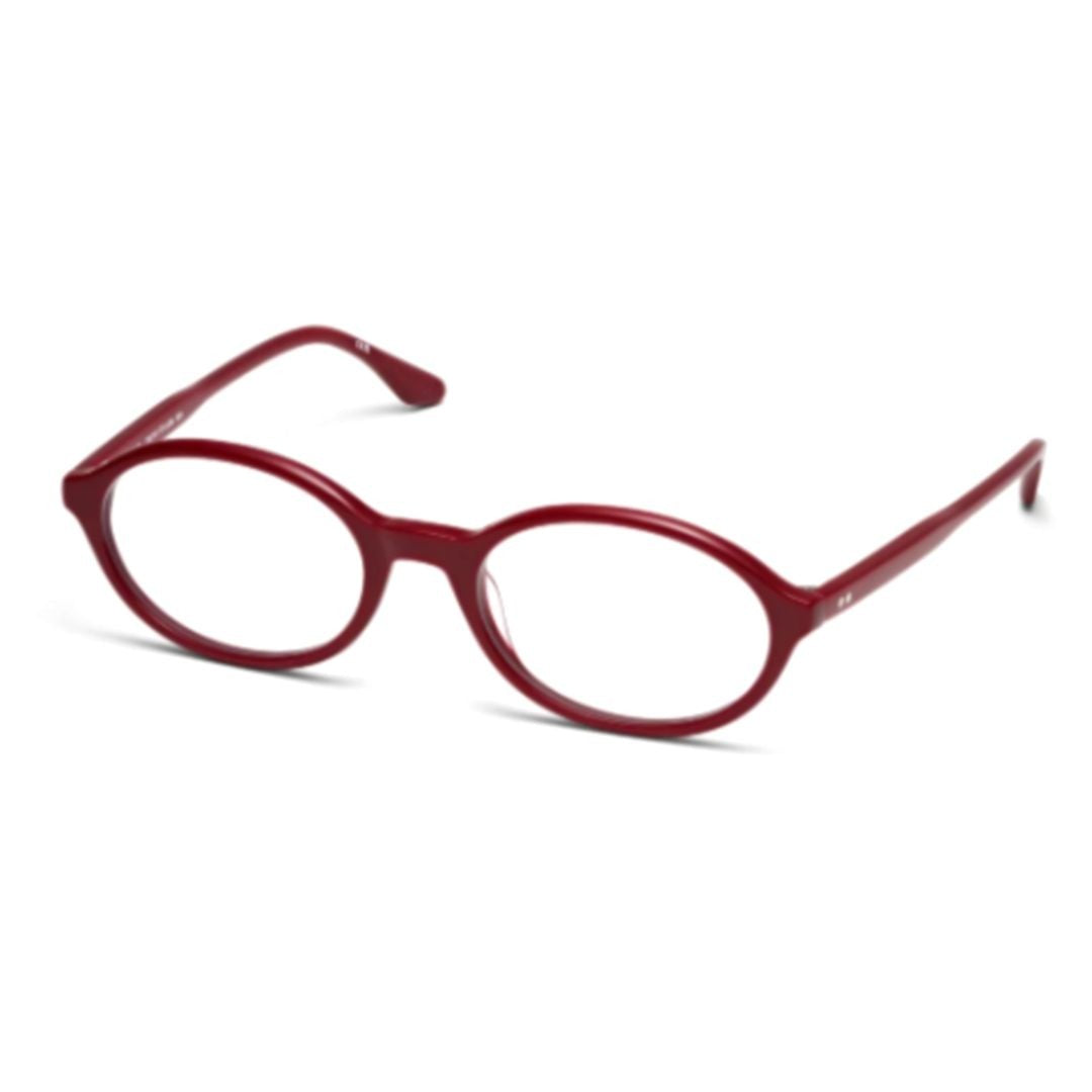 Peter And May It's A Girl Oval Frame Bordeaux Acetate Eyeglasses