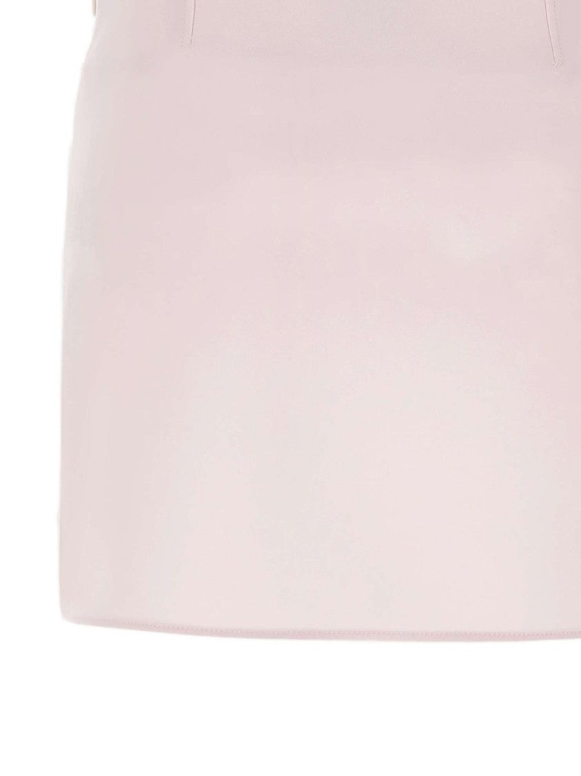 Courrèges Pastel Pink Mini Skirt With High Waist