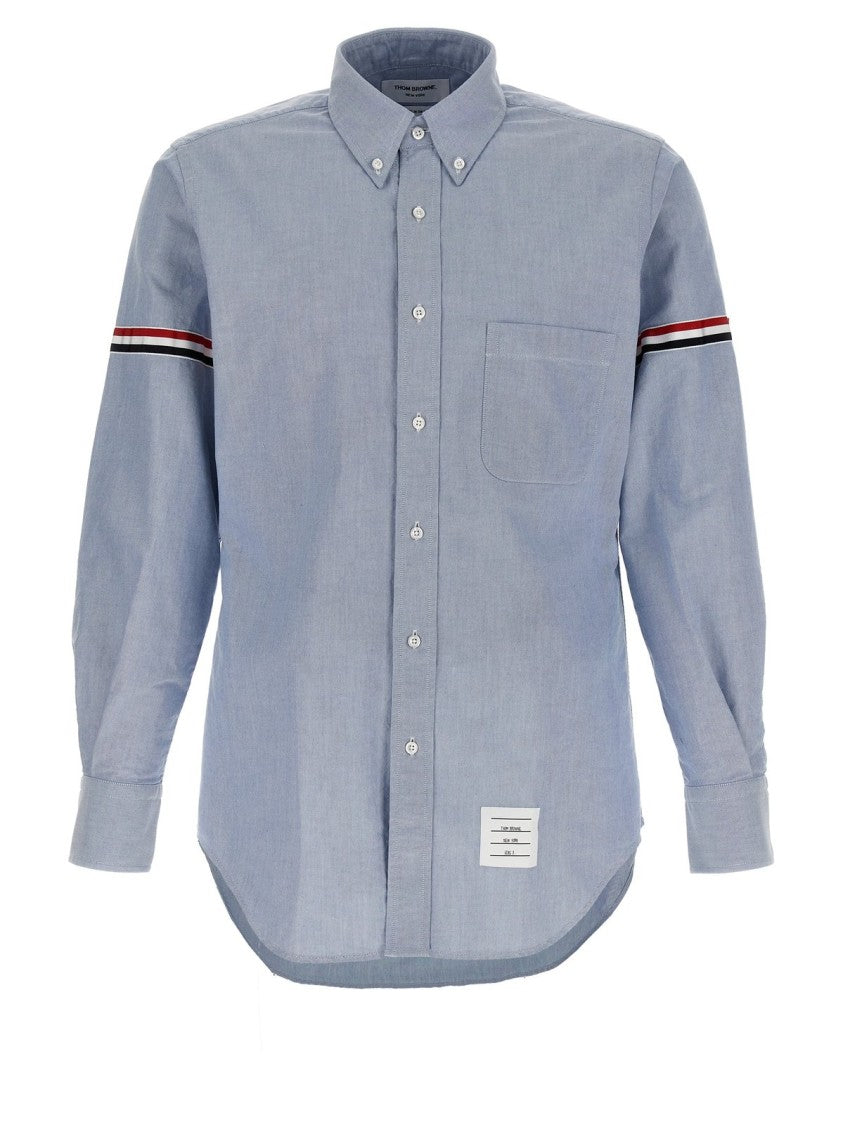 Thom Browne Tailored Blue Cotton Shirt
