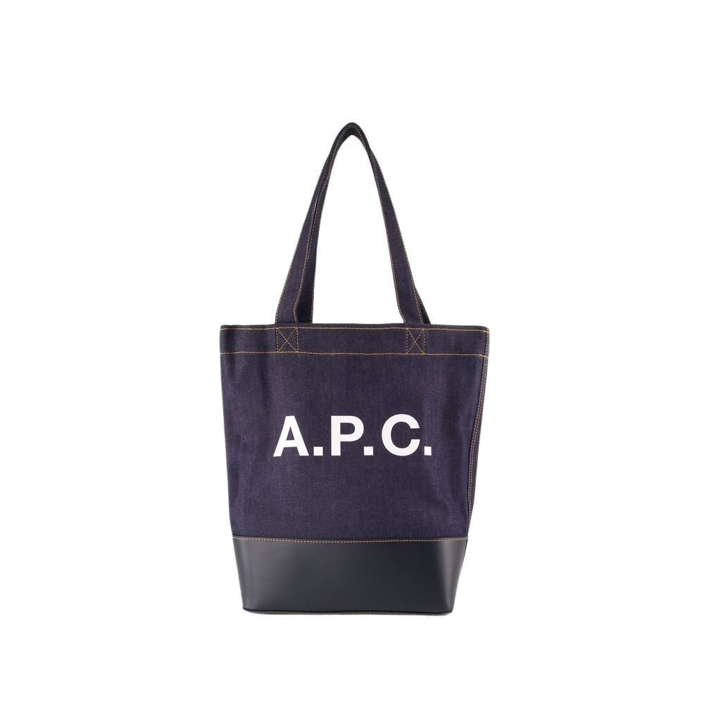 A.P.C. Tote Axel - Cotton - Blue