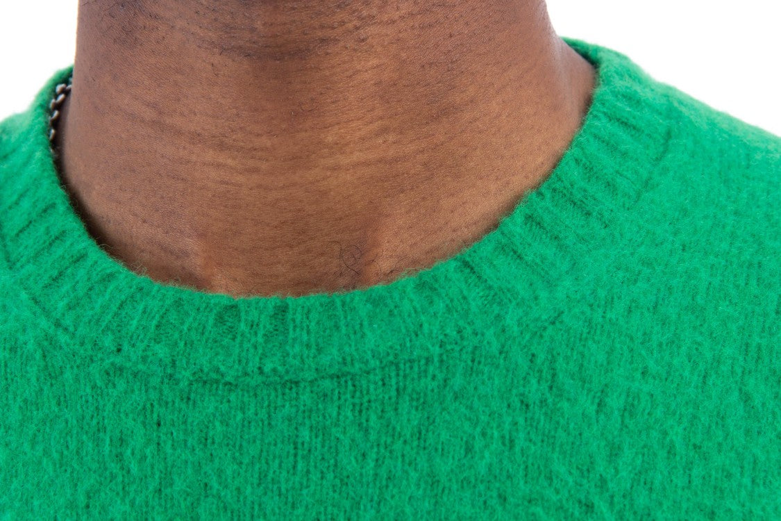 Drumohr Brushed Wool Crewneck Sweater
