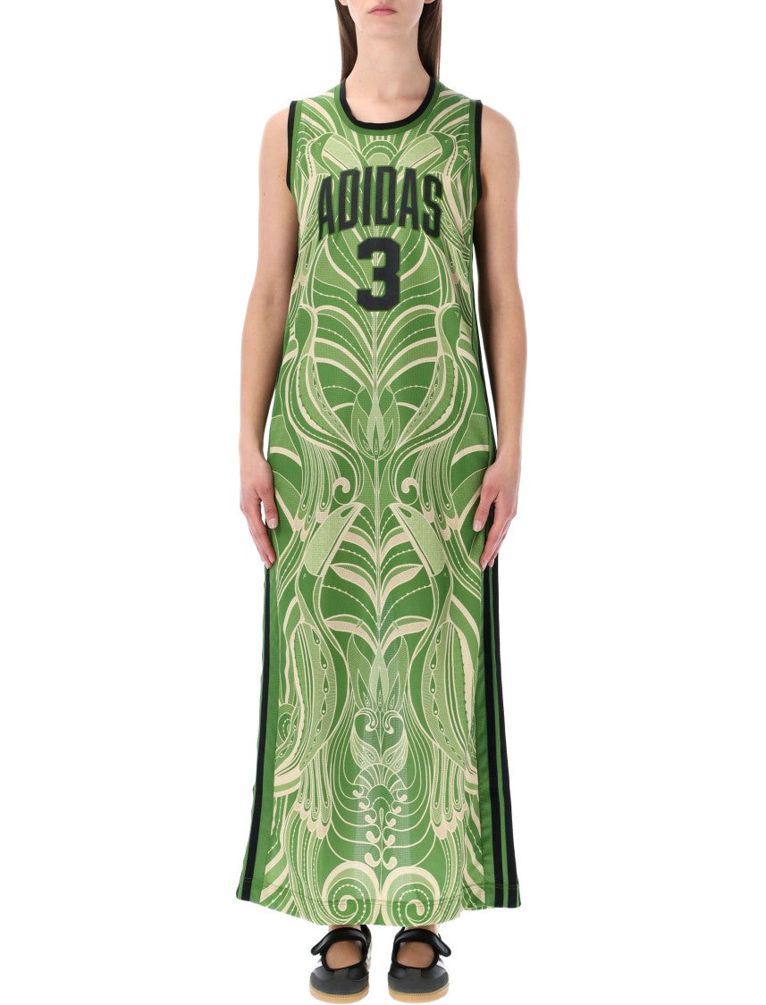 Adidas Originals Farm Green Maxi Dress