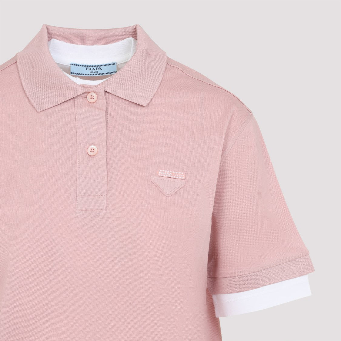 Prada Alabaster Beige Cotton Top