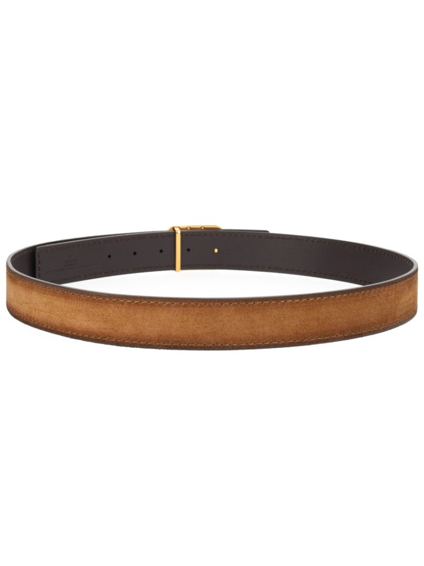 Gucci Gg Marmont Reversible Double-G Leather Belt