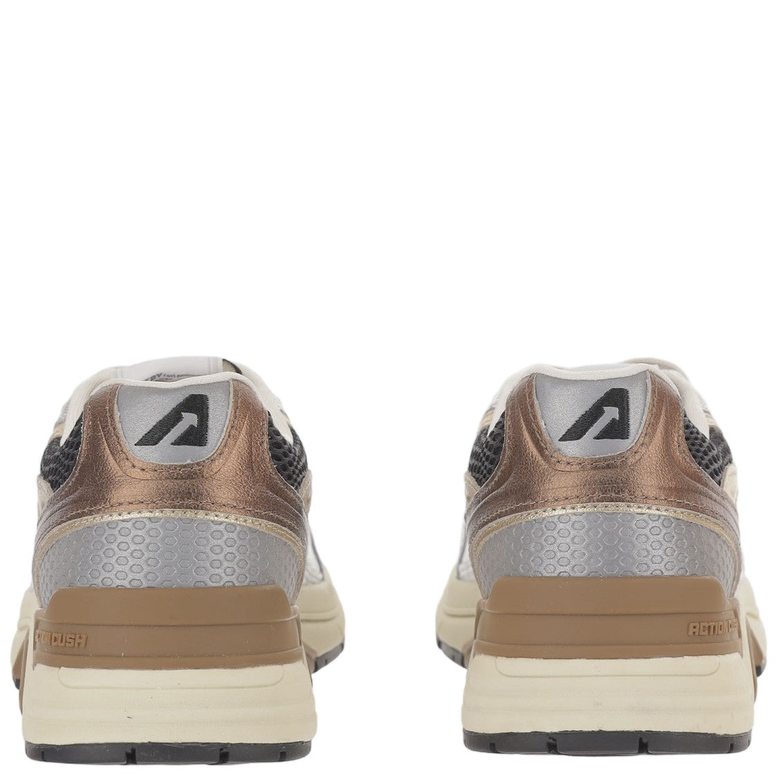 Autry Suede Mesh Terry Lacing Sneakers