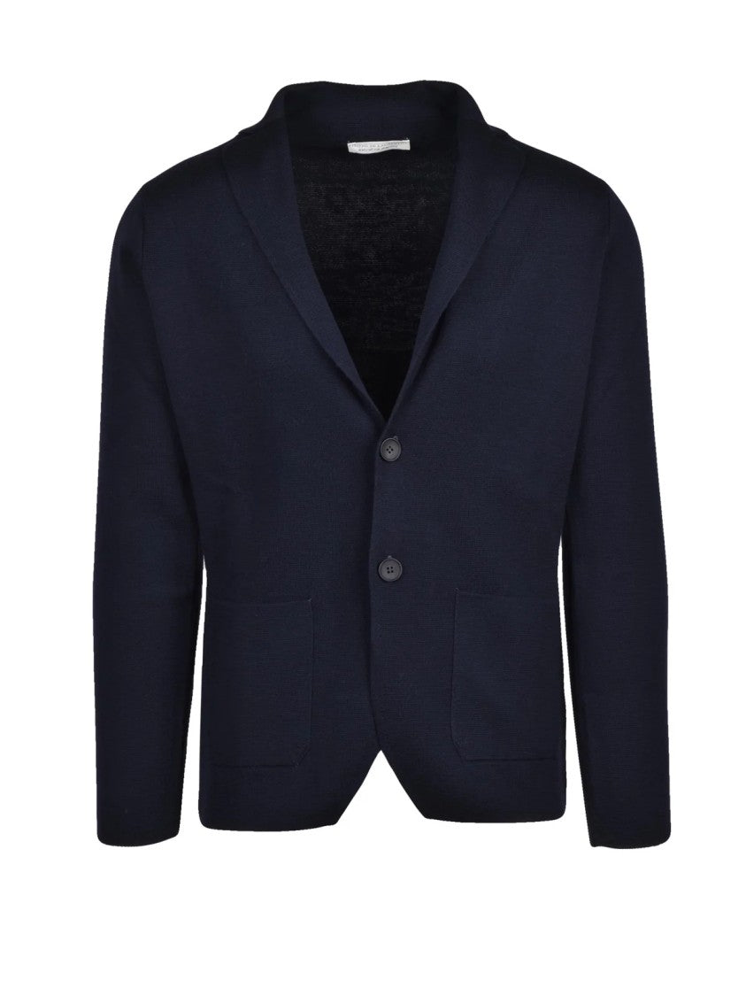 Filippo De Laurentiis Double-Breasted Extrafine Merino Wool Jacket With Unlined Interior