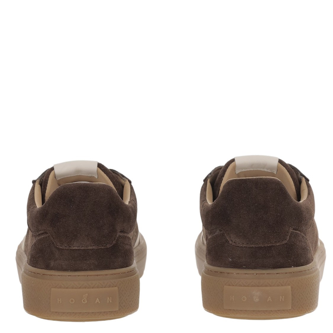 Hogan Low-Top Suede Sneakers With Logo Detail And Chunky Sole