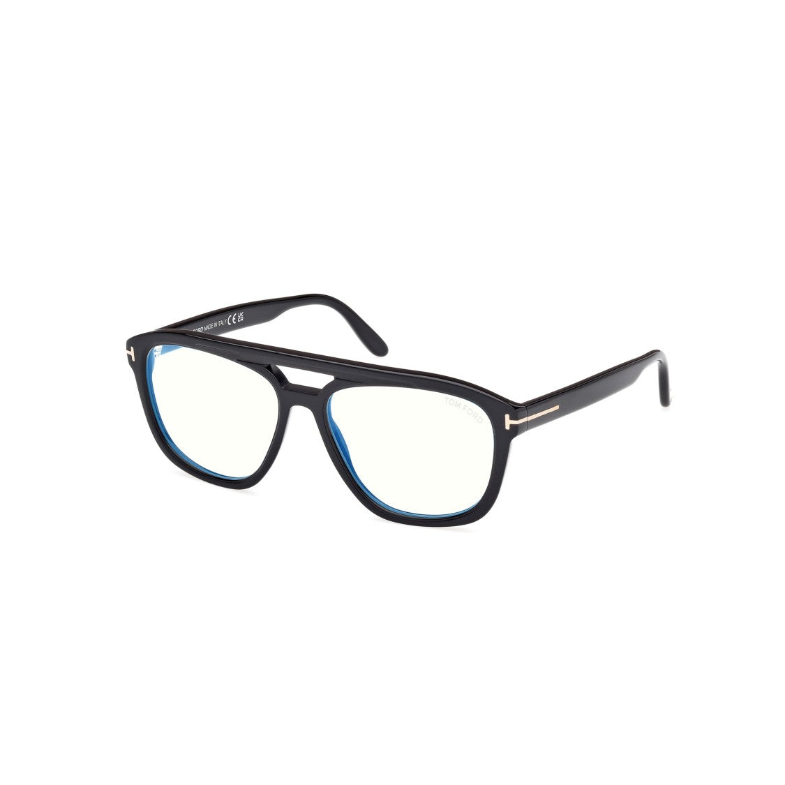 Tom Ford Ft6024-B Bold Rectangular Frame Eyeglasses