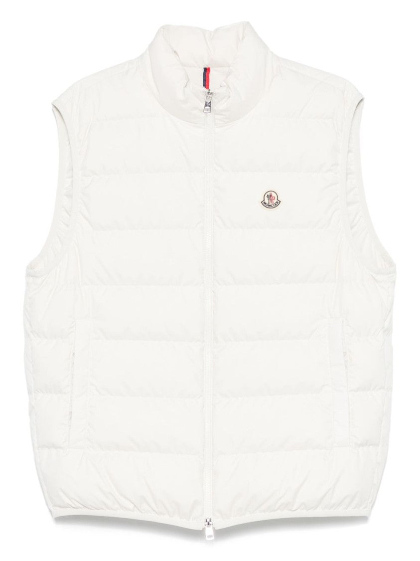 Moncler Sleeveless Light Beige Jacket