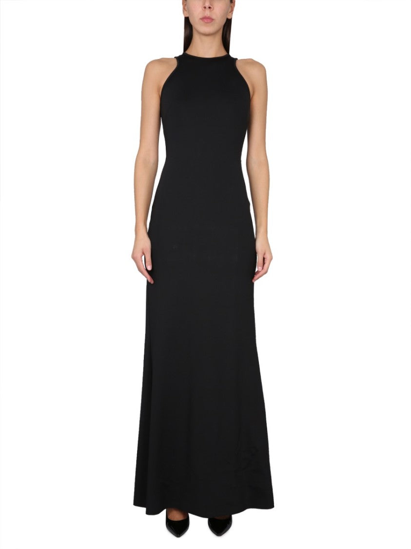 Max Mara Navarra Maxi Dress With Concealed Back Closure