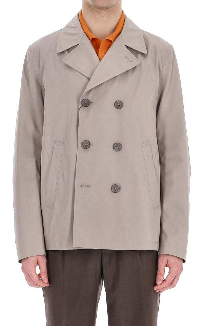 Herno Rain Collection Cotton Peacoat