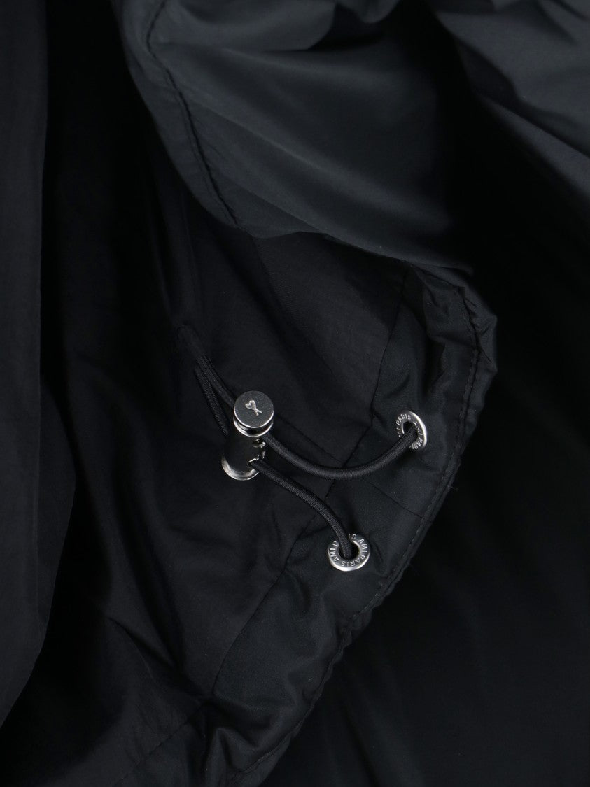 Ami Paris Sleek Black Jacket With Structured Silhouette
