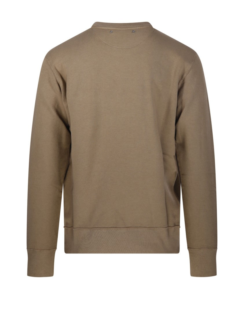 Golden Goose Journey M`S Crew Neck Sweatshirt With Print