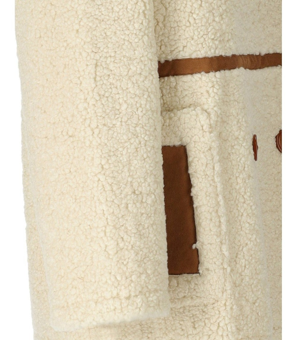 Stand Studio Chloe Ecru Double-Breasted Jacket