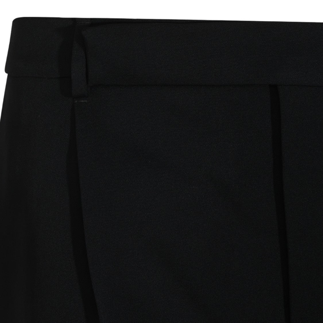 Saint Laurent Classic Structured Straight-Leg Pants