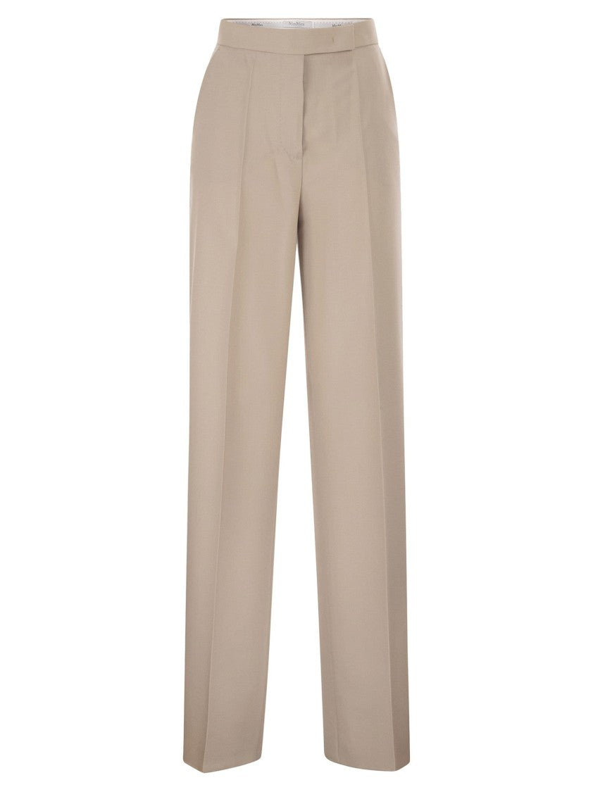 Max Mara Mxmgirone - Trousers In Wool, Mohair