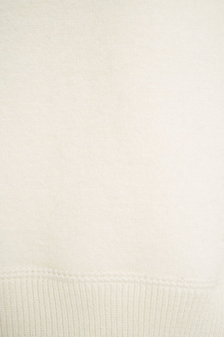 C.P. Company Crew Neck Knit Sweater With Iconic Lens Logo