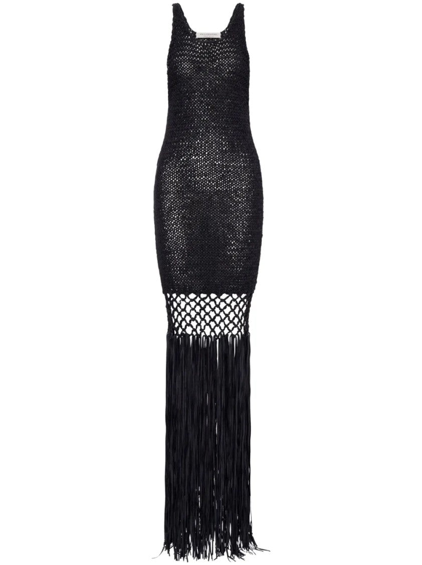 Philosophy Di Lorenzo Serafini Refined Neutral Timeless Silhouette Dress