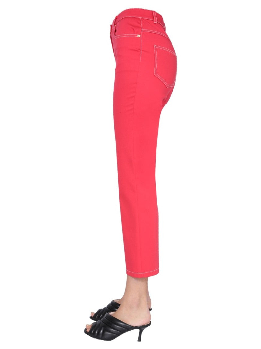 Boutique Moschino High-Rise Skinny Kick Jeans