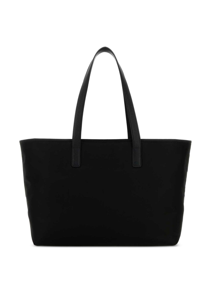 Prada Black Re-Nylon Minimalist Tote Bag
