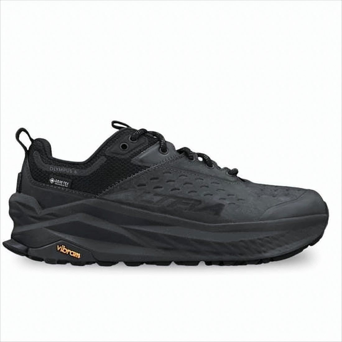 Altra Textured Black Sneakers With Gore-Tex And Vibram Sole
