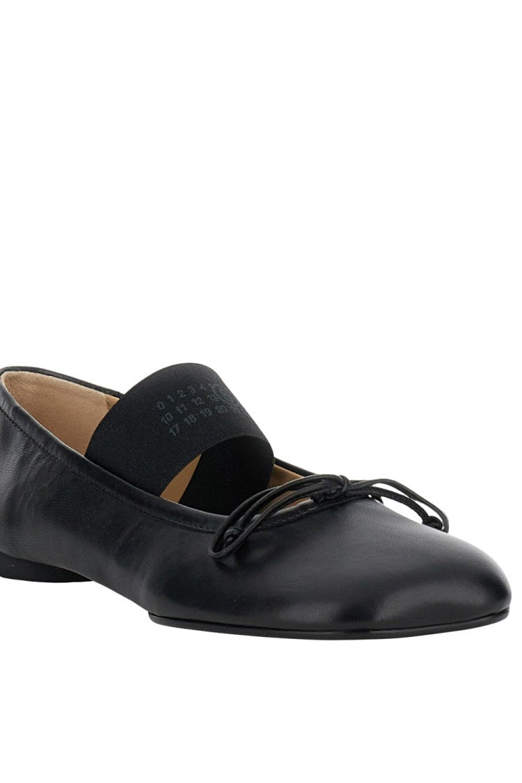 Mm6 By Maison Margiela Ballet Shoe With Asymmetrical Toe