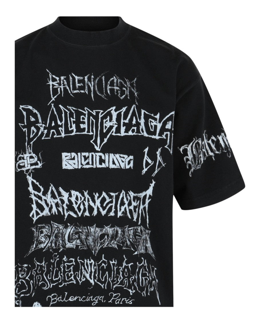 Balenciaga Diy Metal Vintage T-Shirt