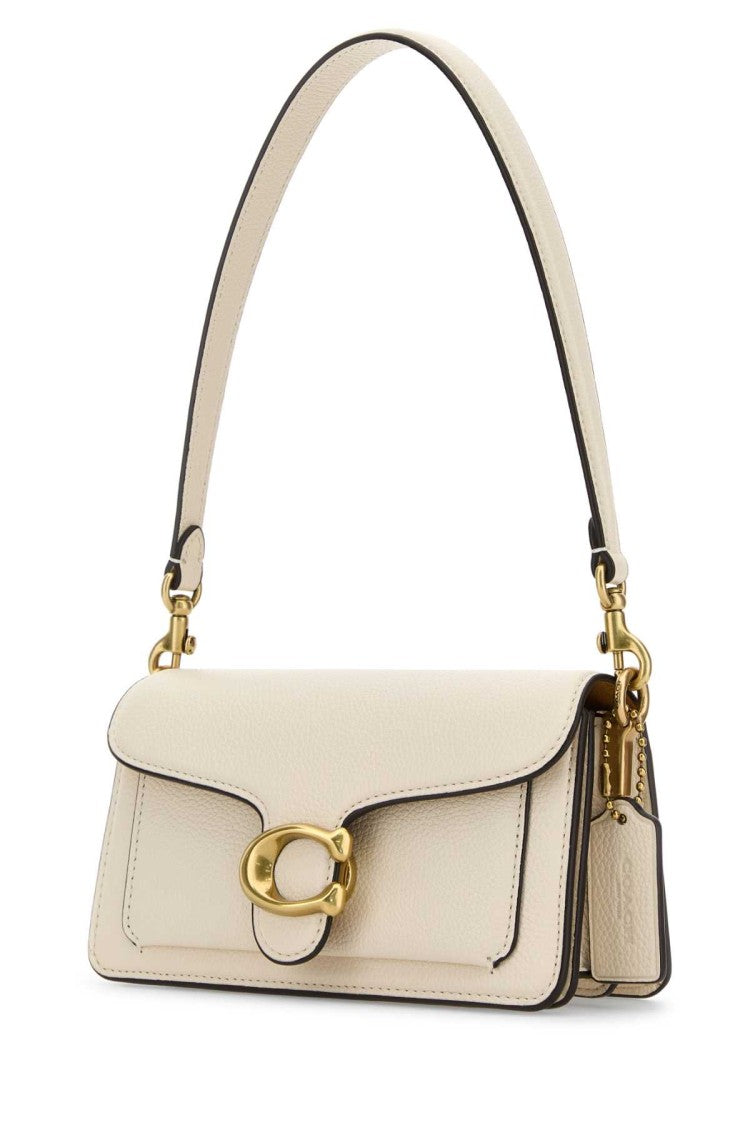 Coach New York Ivory Leather Tabby 20 Shoulder Bag