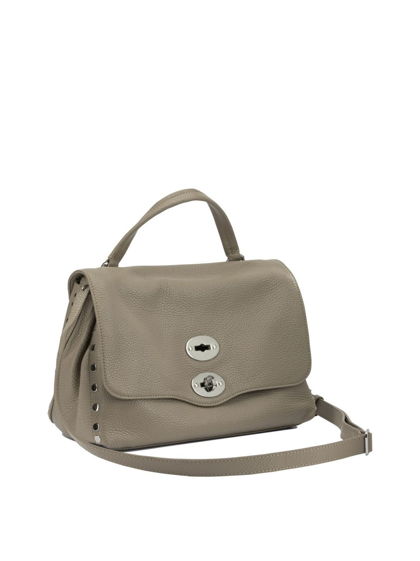 Zanellato Grained Leather Shoulder Bag