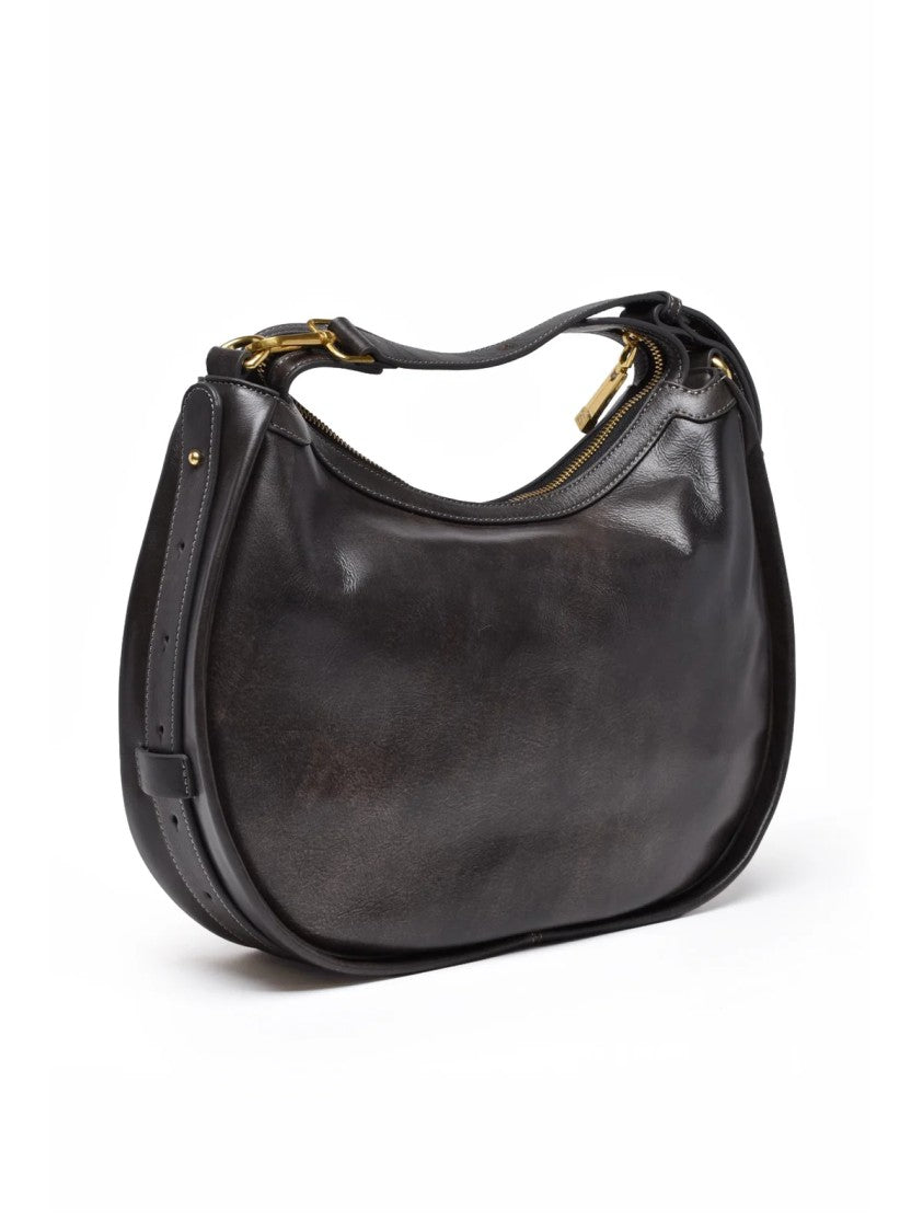 Ermanno Firenze Angelica Shoulder Bag With Luxurious Bovine Leather And Spacious Design