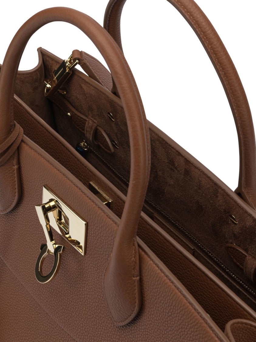 Ferragamo "Studio Soft" Medium Handbag