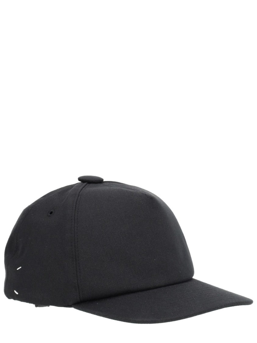 Maison Margiela Classic Black Cotton Cap