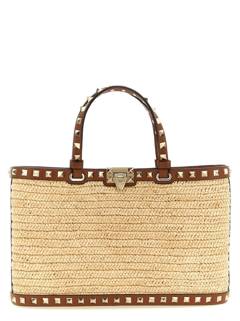 Valentino Garavani 'Rockstud' Small Shopping Bag