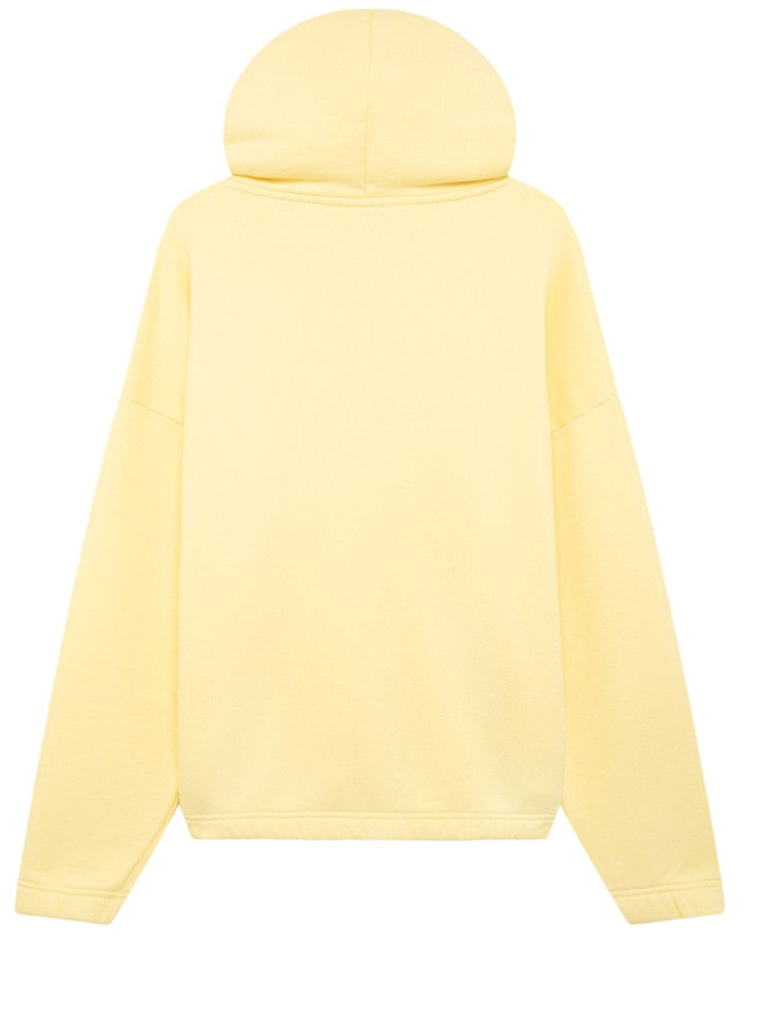 Autry Light Blue Cotton Zip-Up Sweatshirt