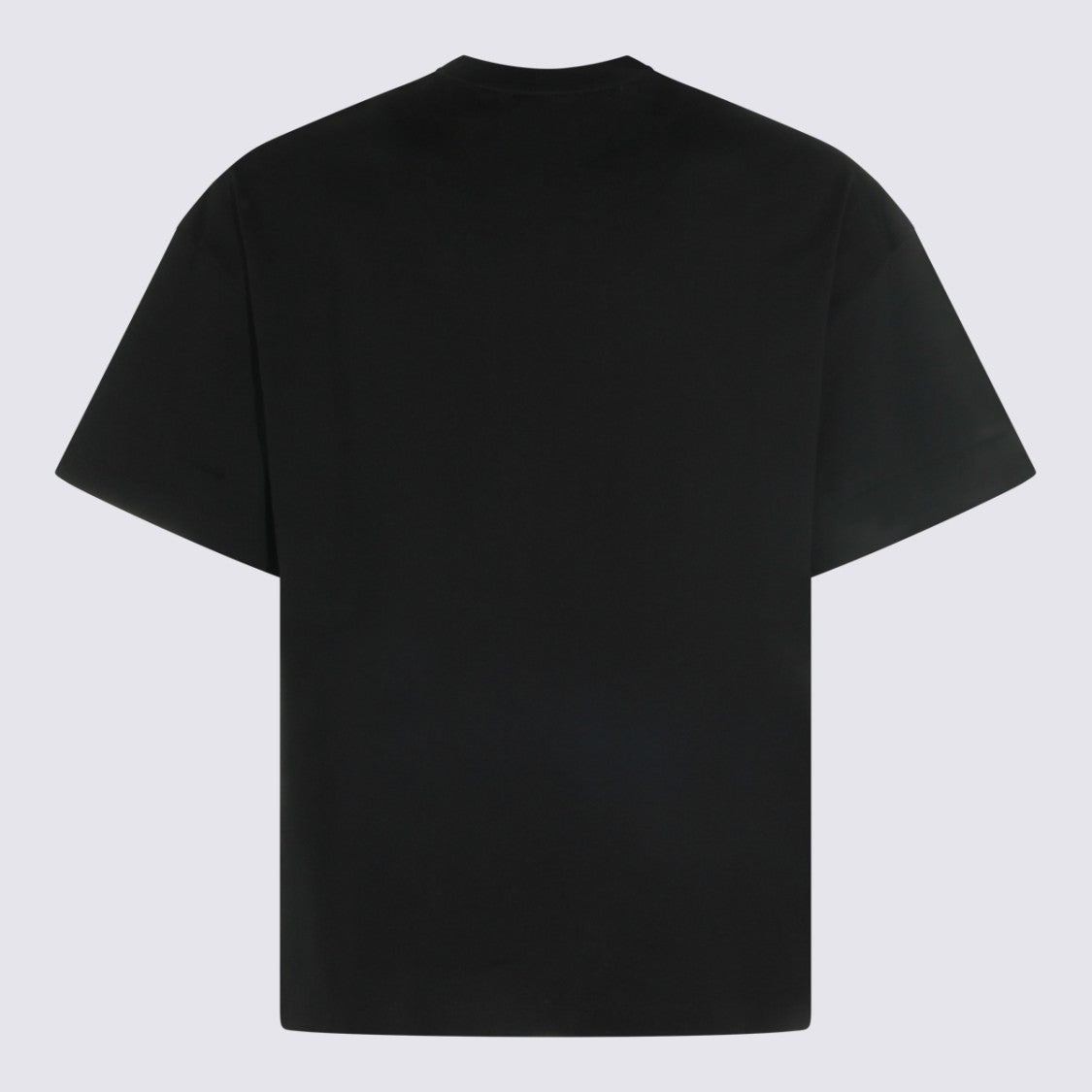Jil Sander Minimalist Black T-Shirt With Classic Crew Neckline
