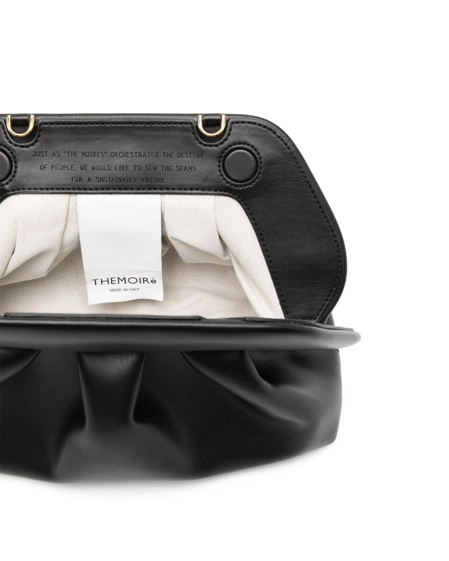 Themoirè Tia Vegan Fabric Bag In Black