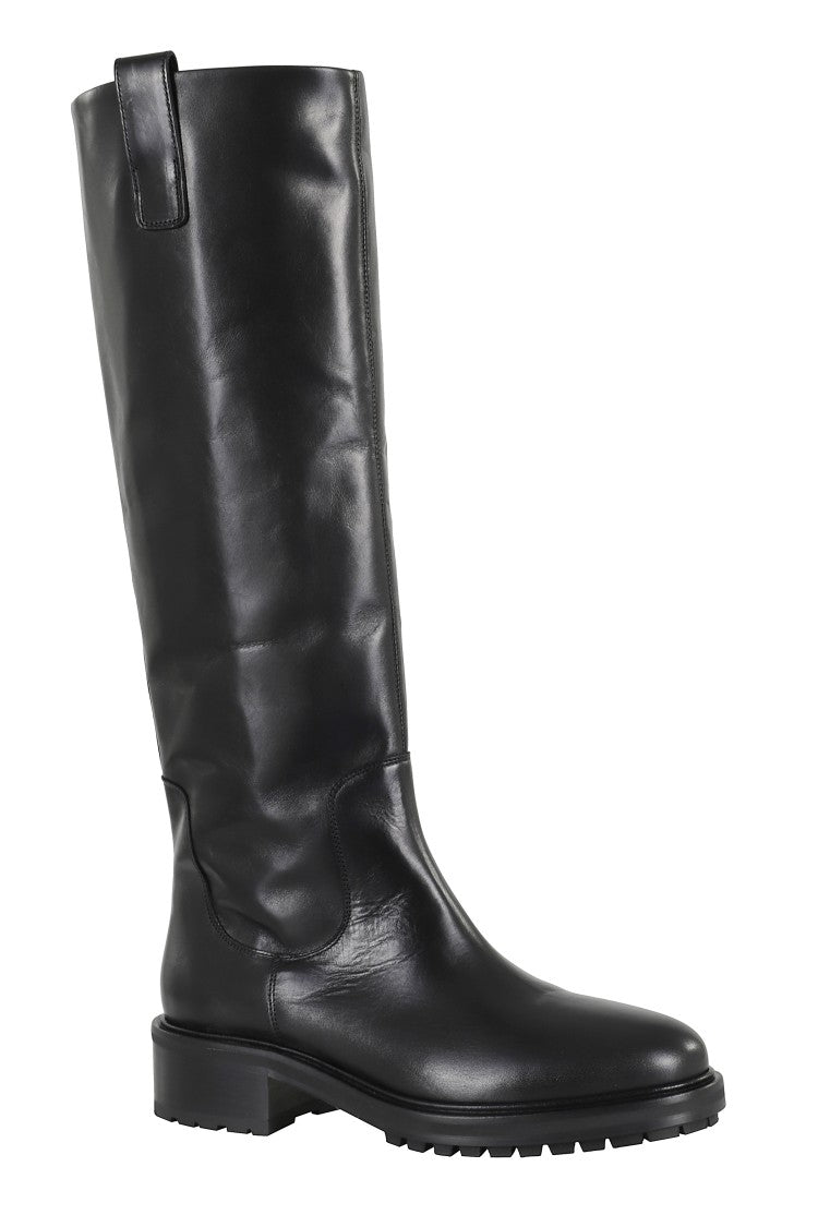 Aeydē Round Toe Tall Boots