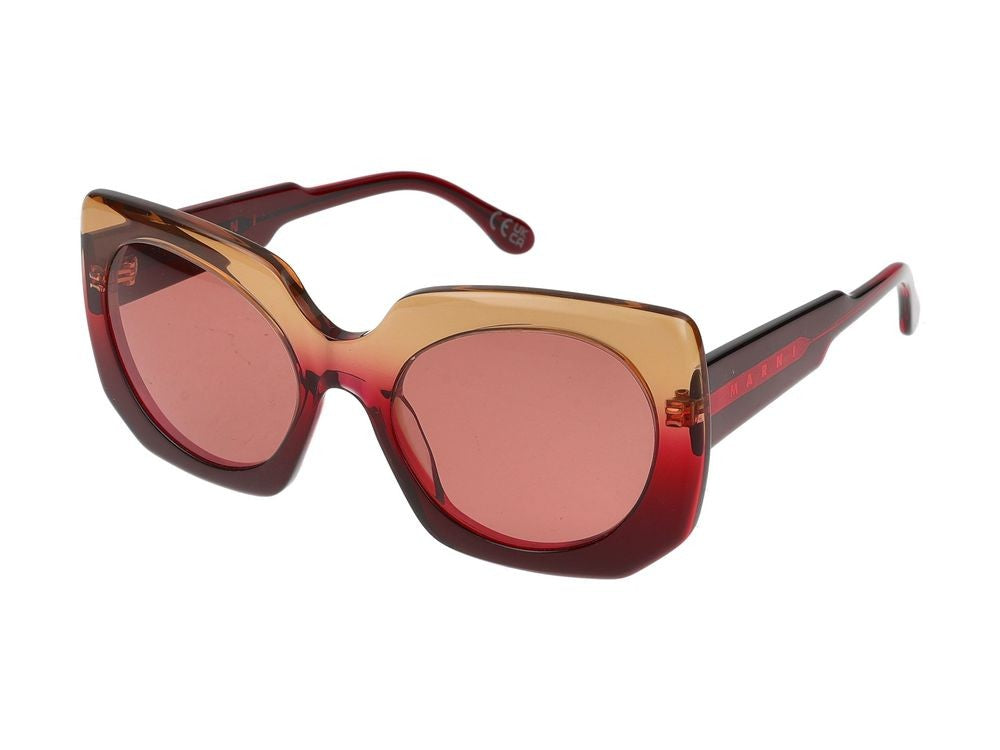 Marni Sunglasses Jellyfish Lake Lava Fade Orange Faded 56/21/145