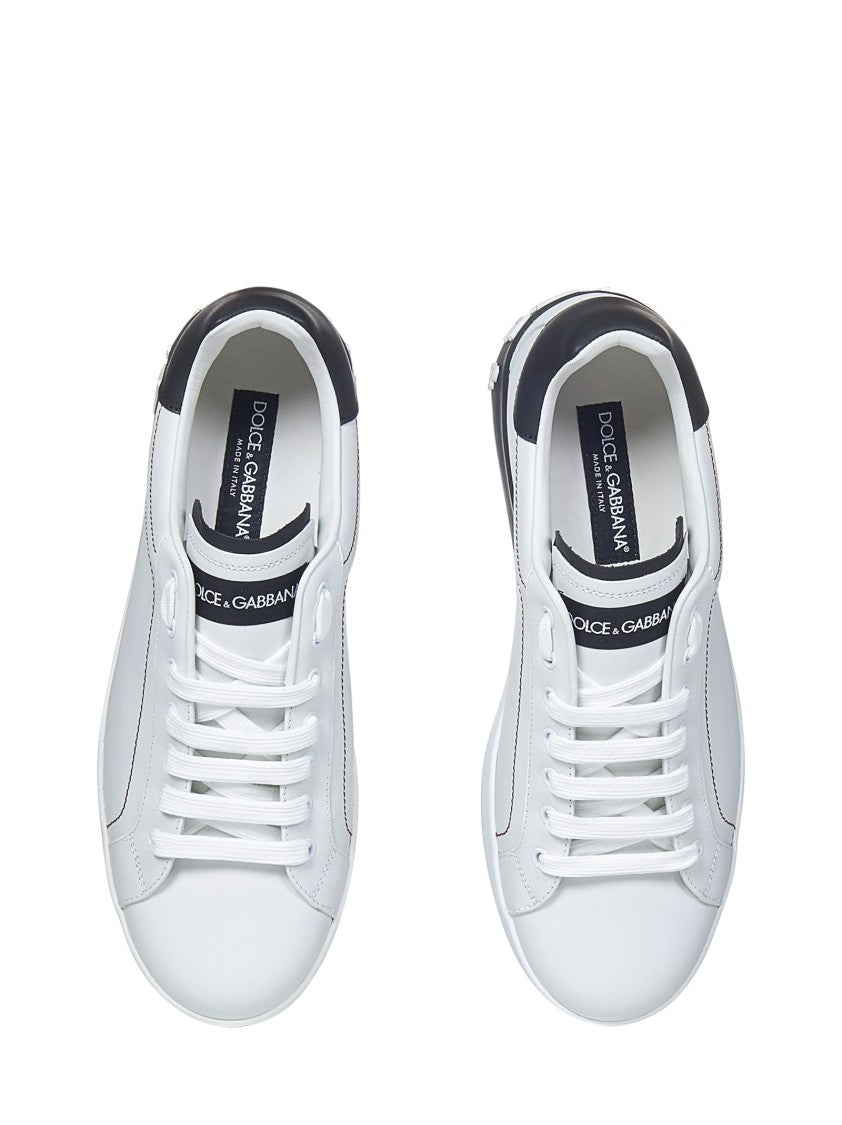 Dolce & Gabbana Portofino Sneakers With Premium Calfskin