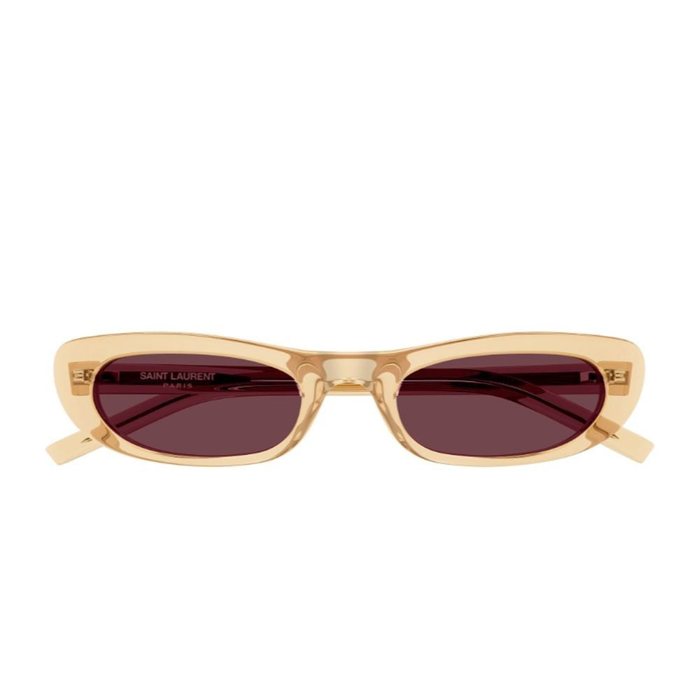 Saint Laurent Sl 557 Shade Linea Sl Logo Cat-Eye Sunglasses