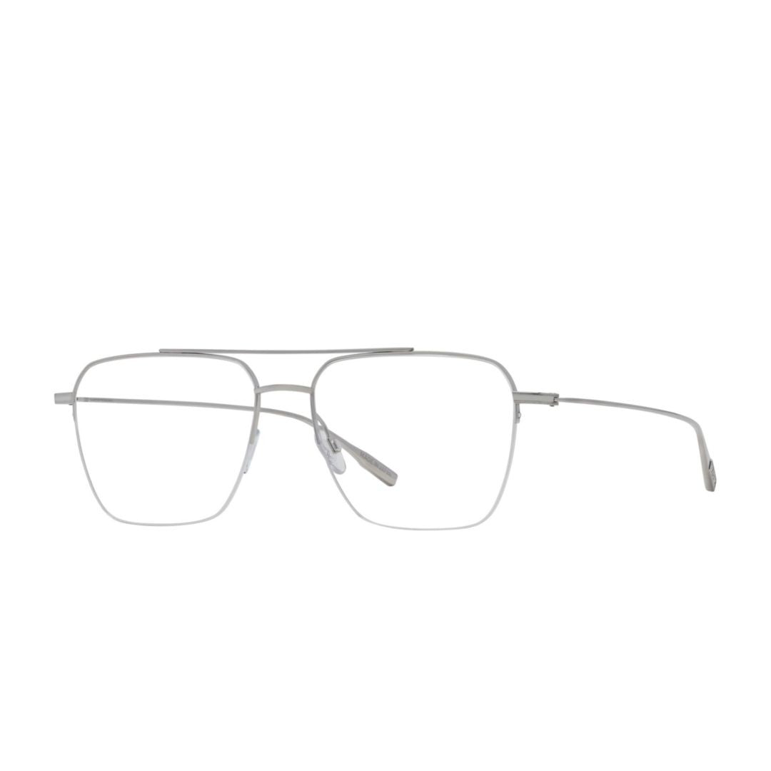 Barton Perreira Armstrong Minimalist Rectangular Titanium Eyeglasses With Adjustable Nose Pads