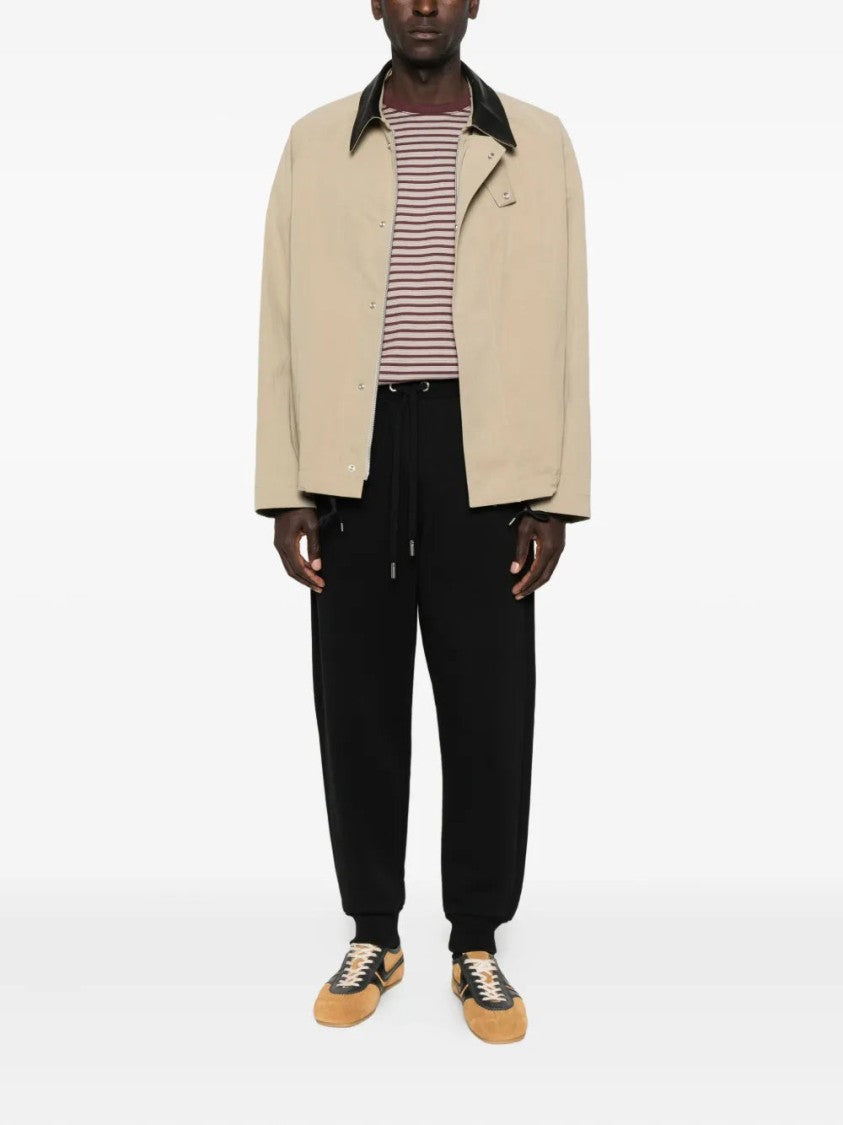 Ami Elastic-Waistband Track Pants