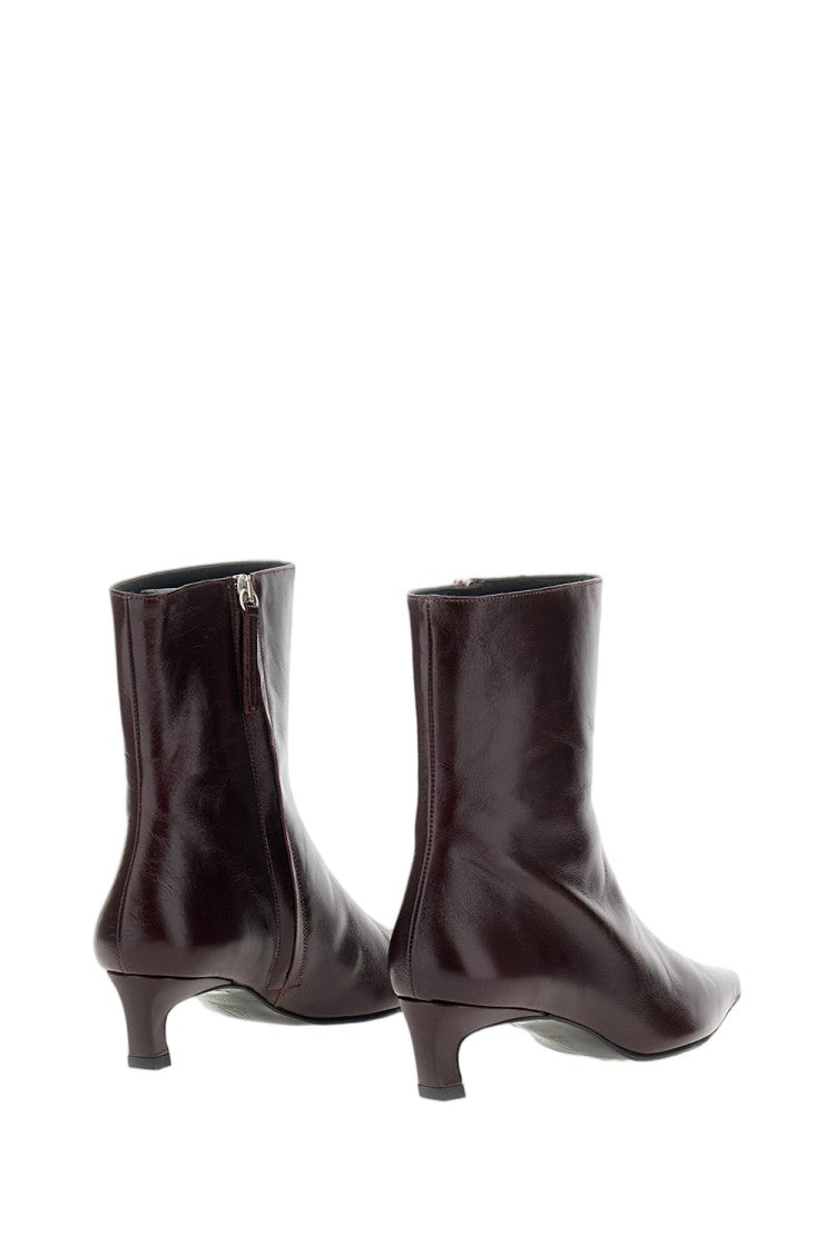 Alohas Burgundy Ambar Rift Leather Boots