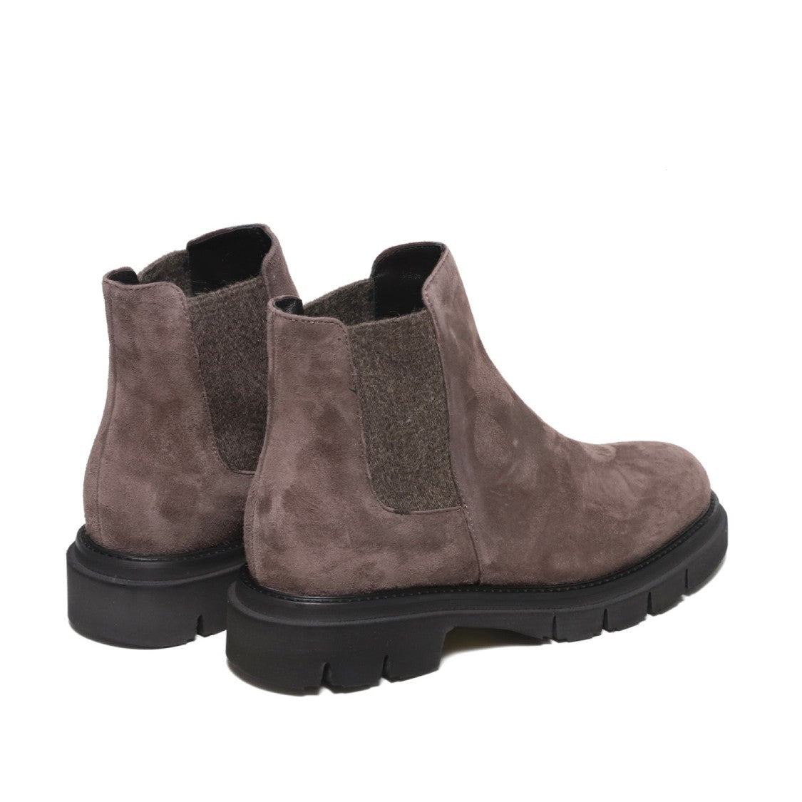 Le Gazzelle Moccasin In Soft Olive Green Suede