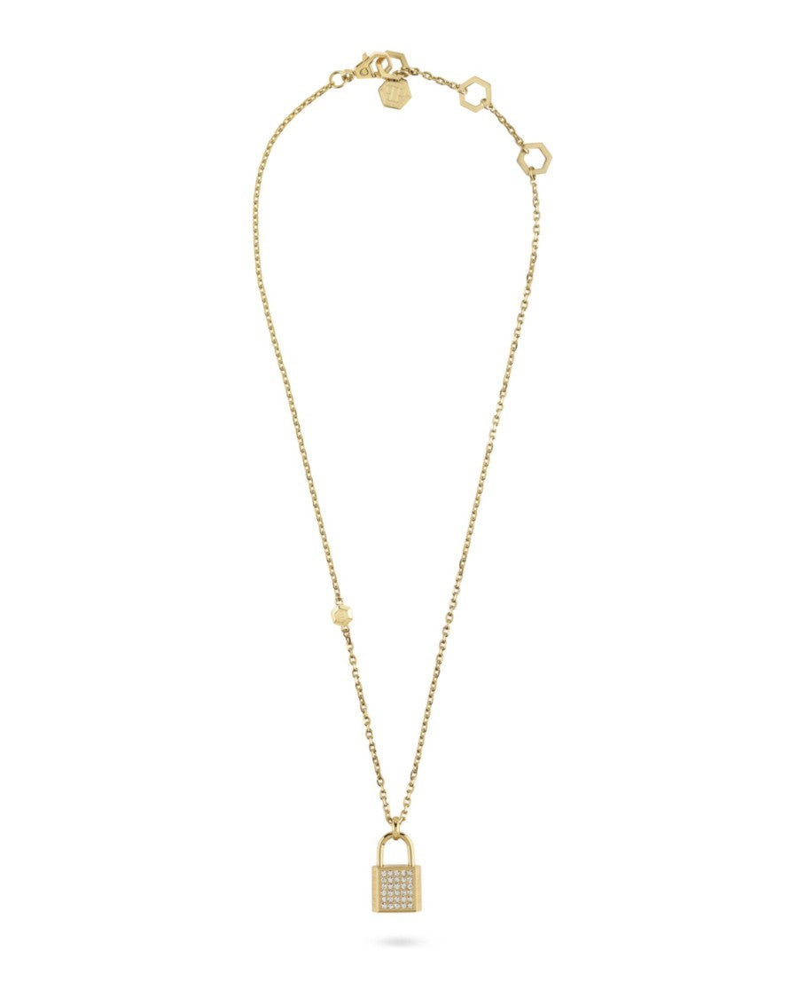 Philipp Plein Plein Valentine Cable Chain Necklace